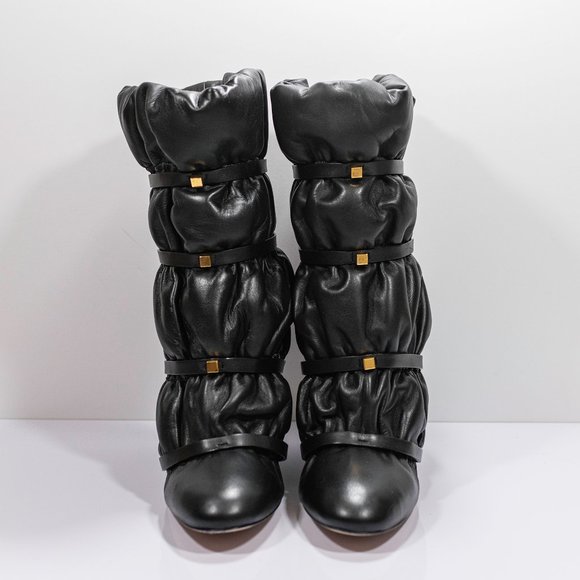 Stuart Weitzman Duvet Wedge Boots - Picture 3 of 16